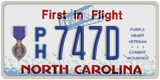 North Carolina, Specialty plates (A/B XXXX)