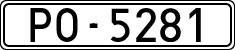 License plates of Spain, 1900 year series