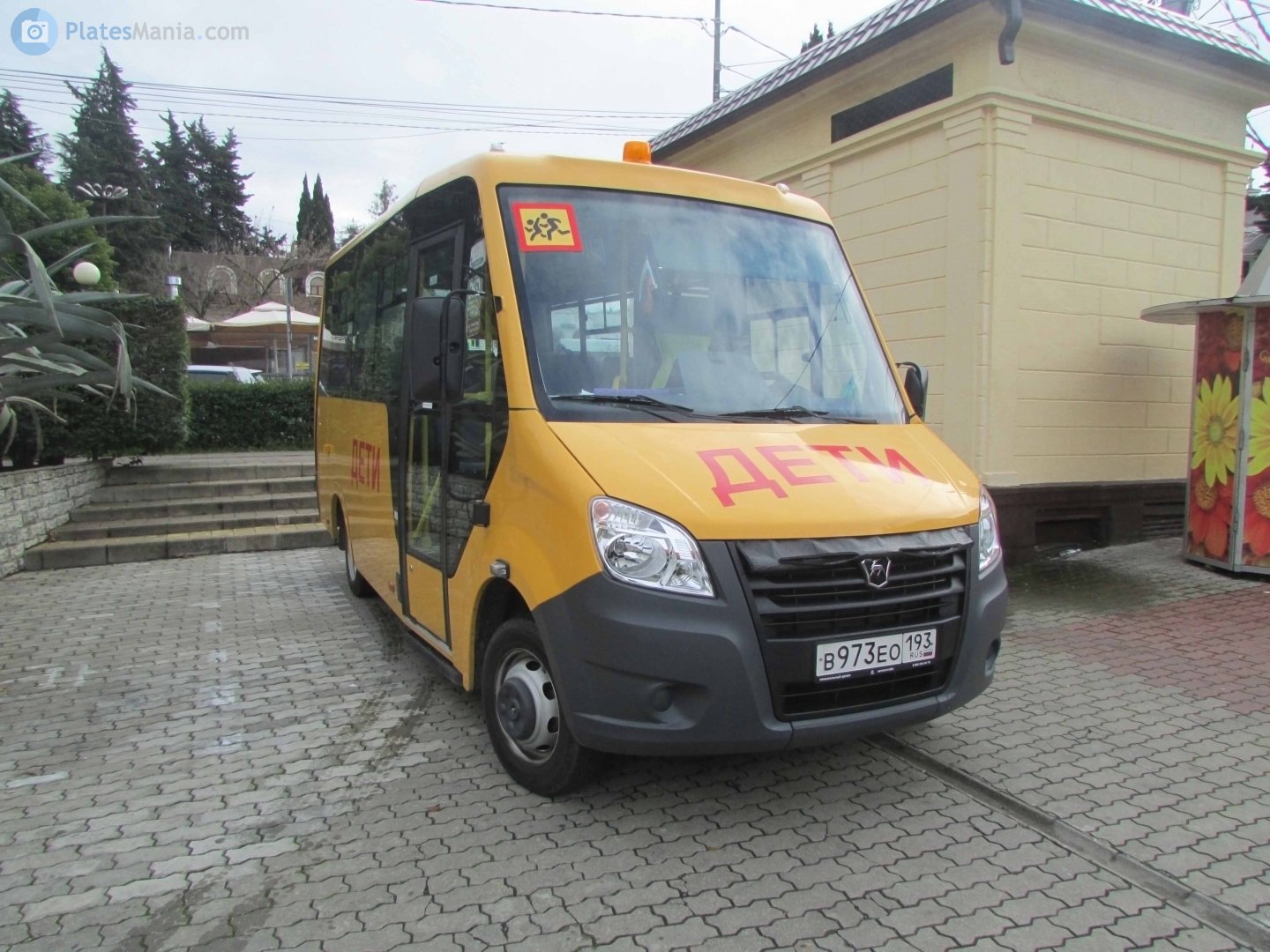 в 973 ео 193, GAZ ГАЗель Next Citiline School Bus (A67), 2014–