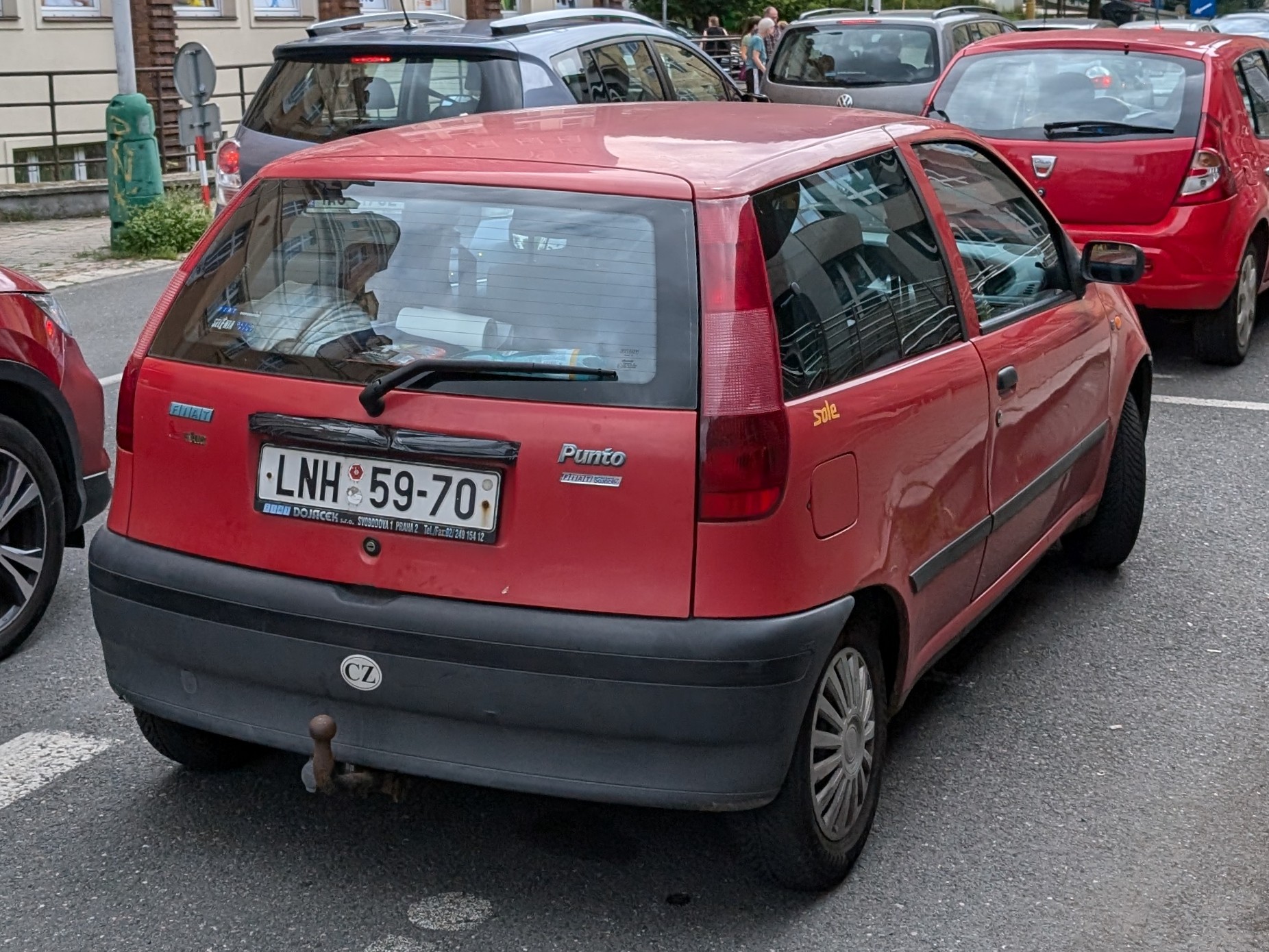 LNH 59-70, FIAT Punto 1st gen 3-door Hatch (176), 1993–2000