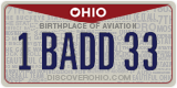 Ohio, Vanity Plates