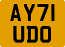 License plate of the United Kingdom, 2001 year system