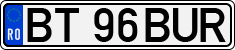 License plate of Romania, Regular plates