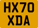 License plate of the United Kingdom, 2001 year system