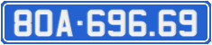 License plate of Vietnam, Government and public administrations