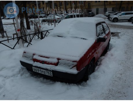 в691ре763, Lada (VAZ) 2108