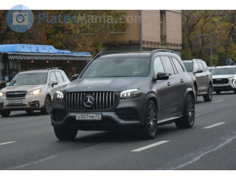 а007мв77, Mercedes-Benz GLS-Klasse