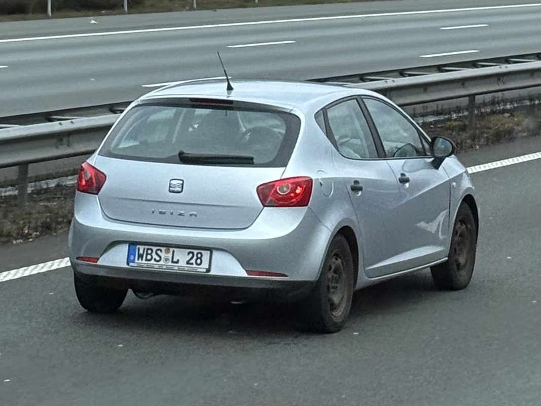 WBS L 28, SEAT Ibiza 4th gen 5-door Hatch (6J), 2008–2017