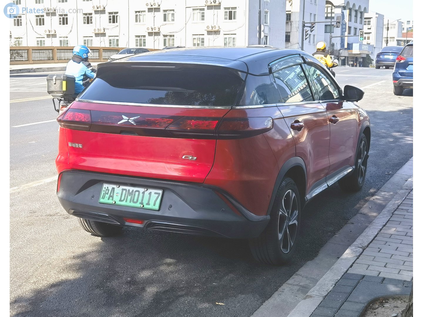 沪A·DM0117, XPeng G3 1st gen i, facelift, 2021–2023