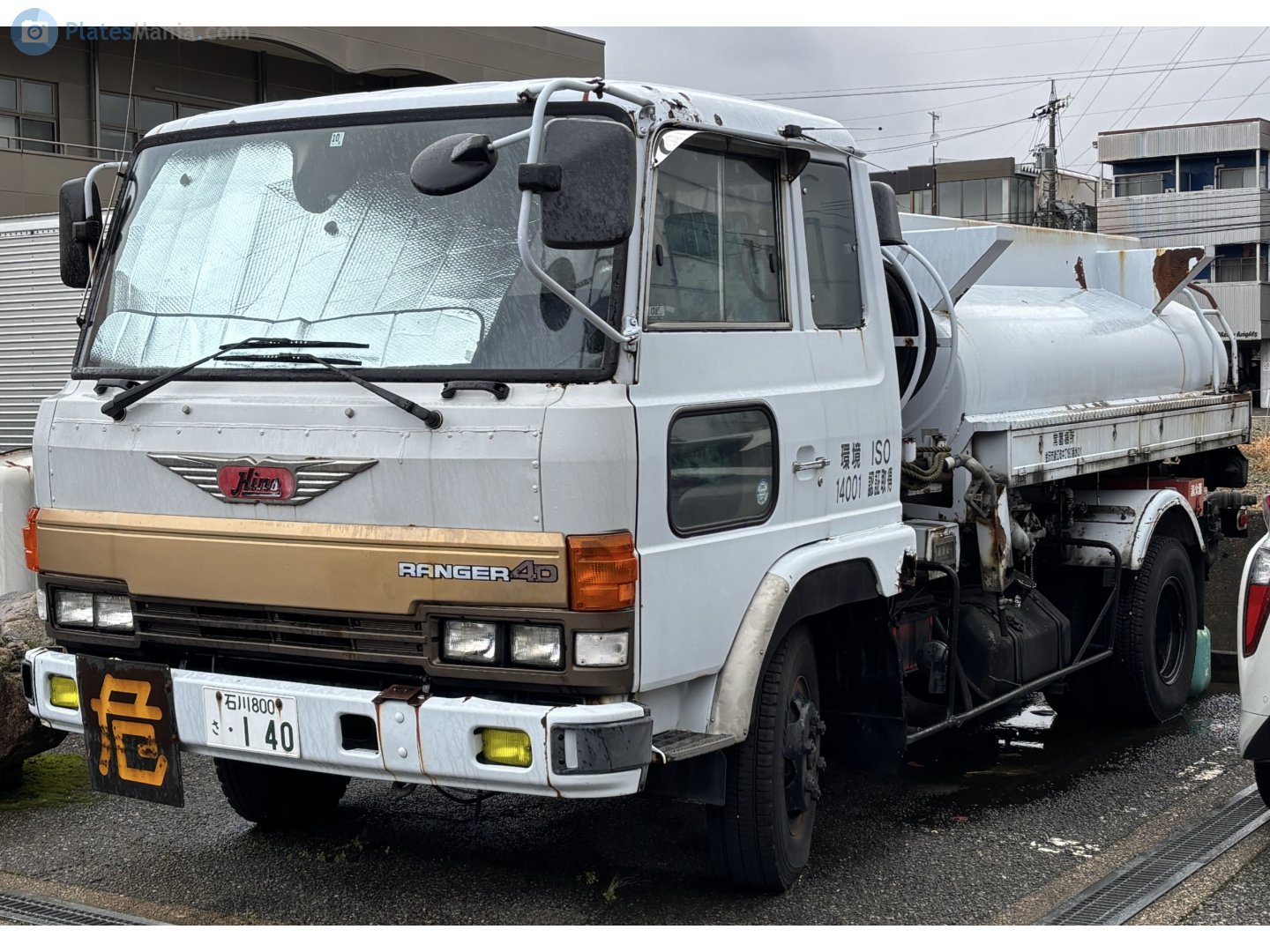 石川 800 さ 140, Hino Ranger 3rd gen ONE UP Ranger +5, facelift, 1984–1989