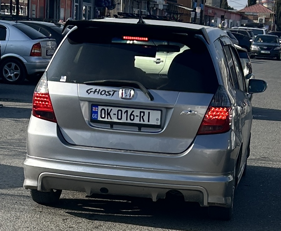 OK-016-RI, Honda Fit 1st gen Hatch (GD), 2001­–2008