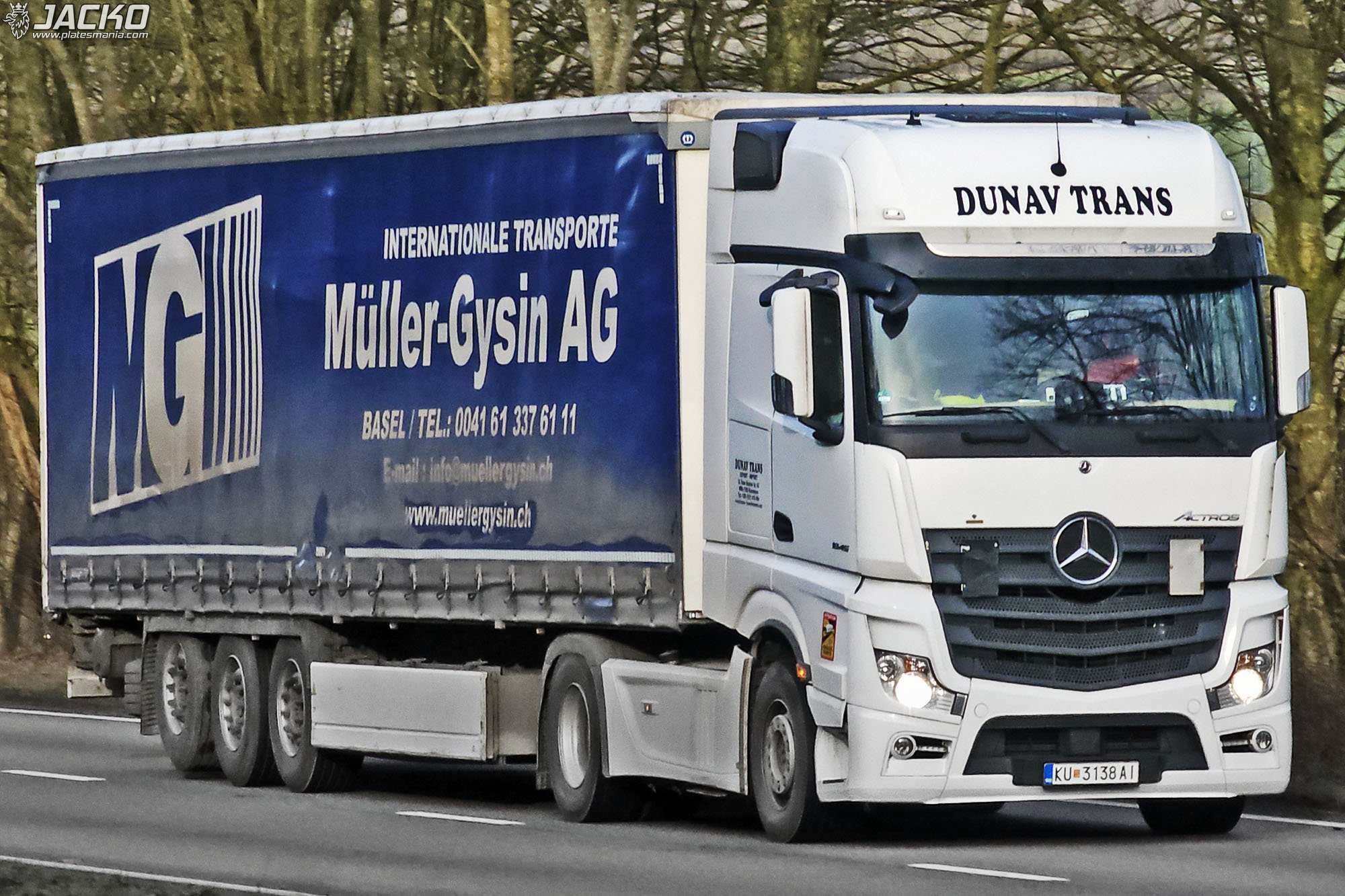 KU 3138 AI, Mercedes-Benz Actros 3rd gen (MP4/MP5), 2011–