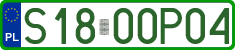 License plates of Poland, Professional plates
