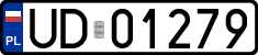 License plates of Poland, Military
