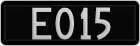 License plate of New Zealand, AB1(234)