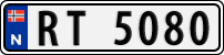 License plate of Norway, Trailers, motorcycles, special vehicles