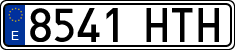 License plates of Spain, Ordinary (2000)