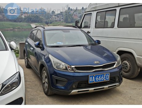 琼A·666E0, Kia KX Cross