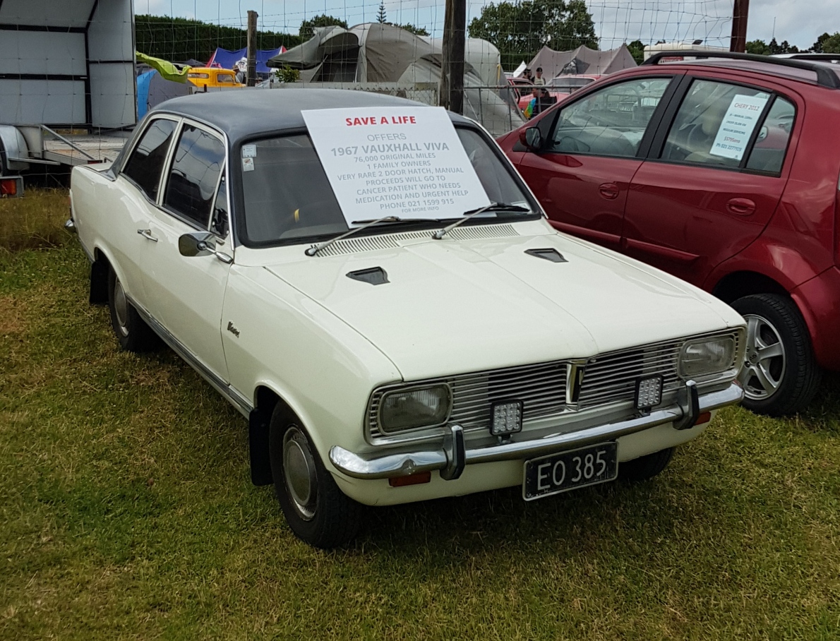 EO385, Vauxhall Viva 2-door Sedan (HB), 1966–1970