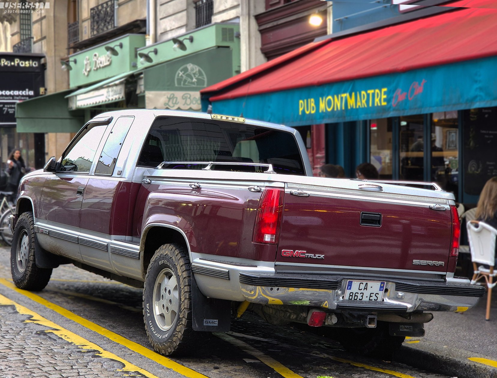 CA-863-ES, GMC Sierra 1st gen (GMT400), 1988–1998