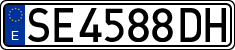 License plates of Spain, 1971 year series
