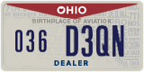 Ohio, Dealer (1(23) X1XX)