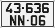License plate of Vietnam, Diplomatic