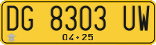 License plate of Indonesia, Commercial vehicles