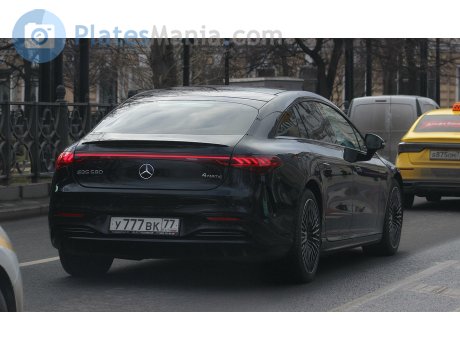 у777вк77, Mercedes-Benz EQS