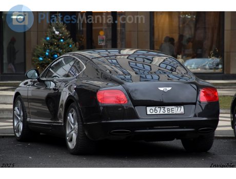 о673ве77, Bentley Continental