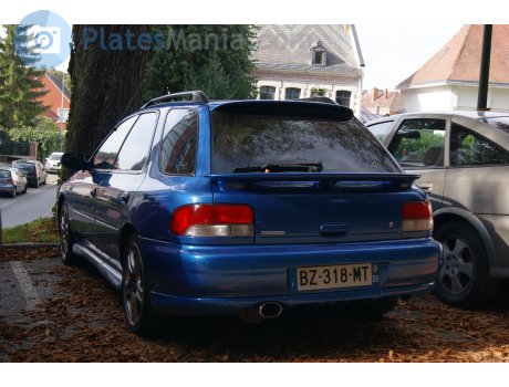 BZ-318-MT, Subaru Impreza WRX STi