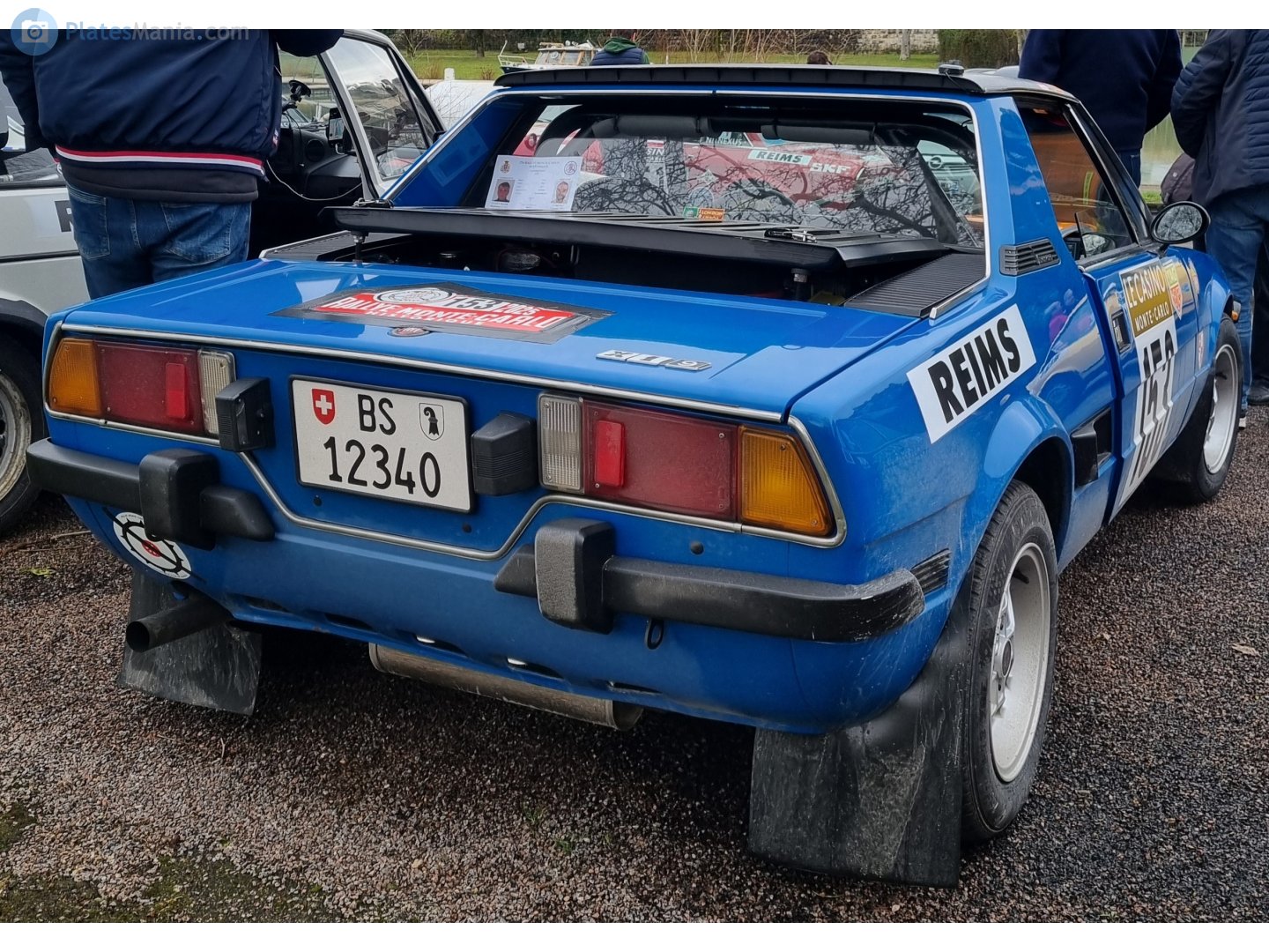 BS 12340, FIAT Bertone X1/9 1st gen (128), 1972–1989