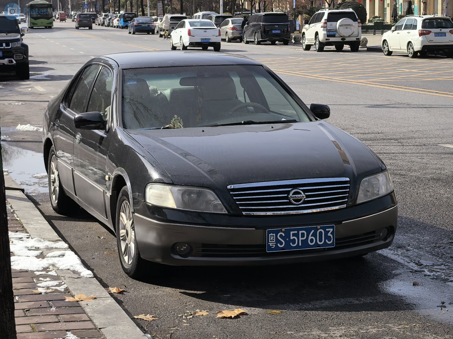 粤S·5P603, Nissan Bluebird 9th gen Deluxe Sedan (U13; CN-market), 3rd facelift, 2005–2007