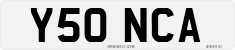 License plate of the United Kingdom, 1983 year system