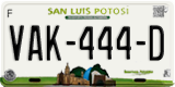 San Luis Potosí, Cars (AAA-000-A)