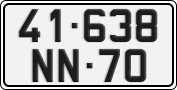 License plate of Vietnam, Diplomatic