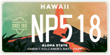 Hawaii, Specialty plates (AB123)
