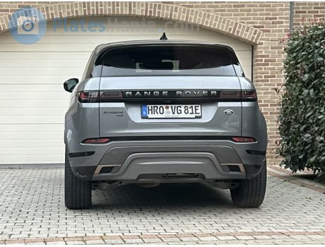 HRO VG 81 E, Land Rover Range Rover Evoque