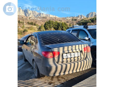н479ве323, Hyundai Elantra