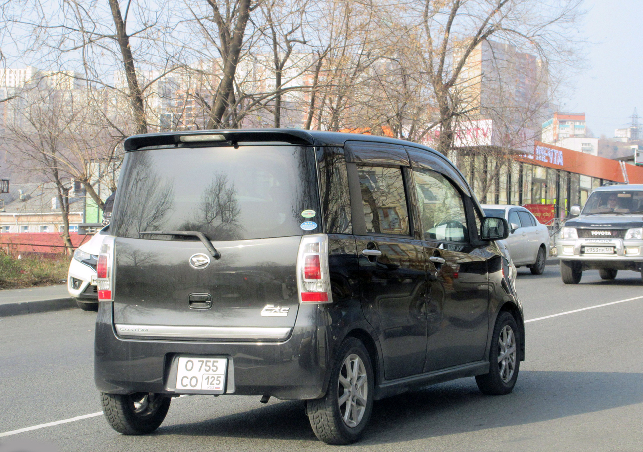 о 755 со 125, Daihatsu Tanto Exe 1st gen (L455), 2009–2014