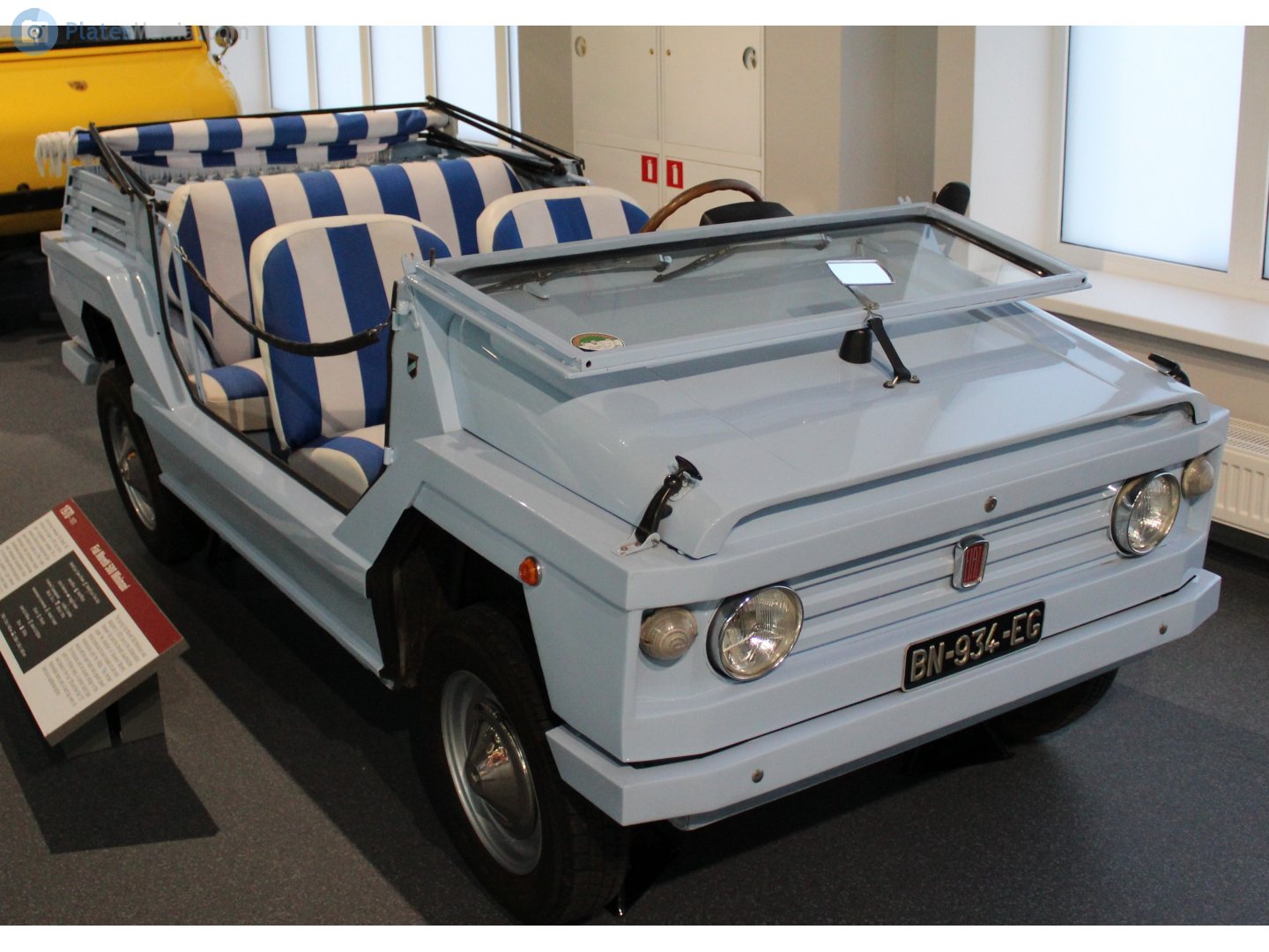 BN-934-EG, FIAT 500 1st gen Moretti Minimaxi, 1970–1973