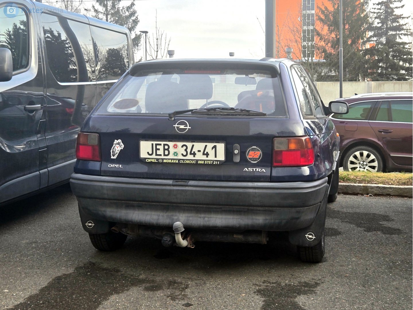 JEB 34-41, Opel Astra 2nd gen 5-door Hatch (G; T98), 1998–2009
