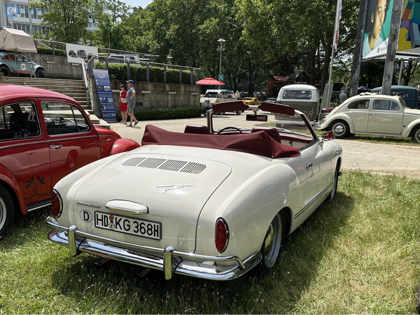 HD KG 368 H, Volkswagen Karmann-Ghia Convertible (Typ 14), 1957–1974