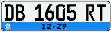License plate of Indonesia, Regular plates