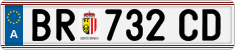 License plate of Austria, Regular plates