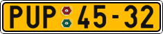License plate of the Czech Republic, Commercial vehicles (1960)