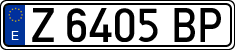 License plates of Spain, 1971 year series