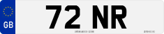 License plate of the United Kingdom, 1932 year system