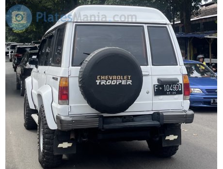 F 1049 CQ, Chevrolet Trooper