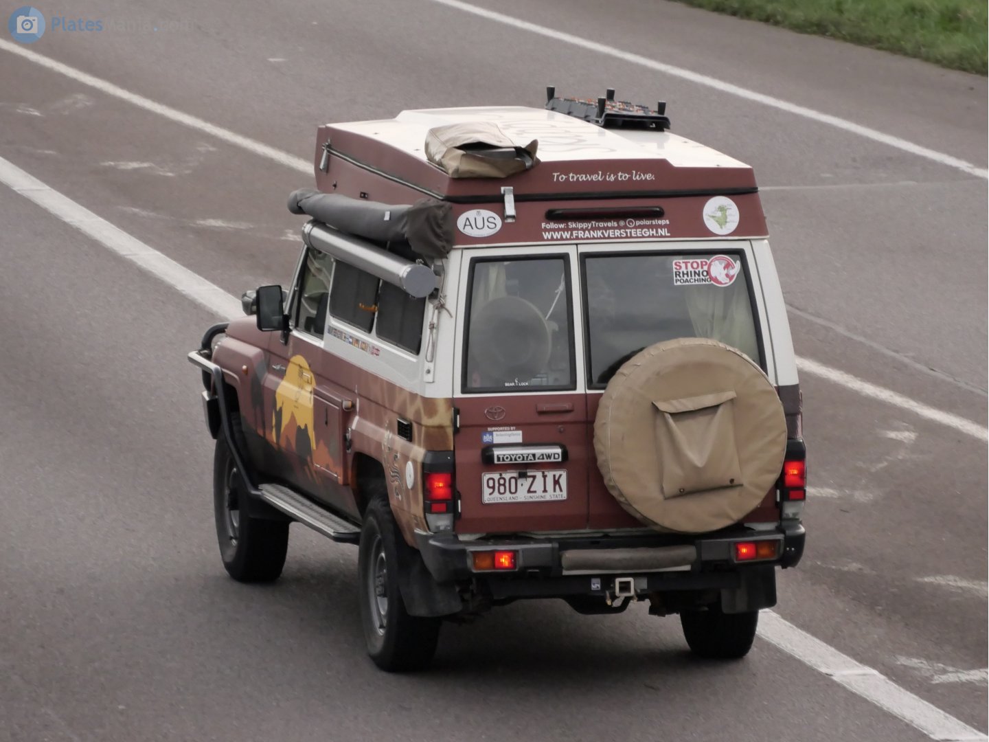 980-ZIK, Toyota Land Cruiser 70 3-door Troop Carrier (J78), 1st facelift, 2007–2023